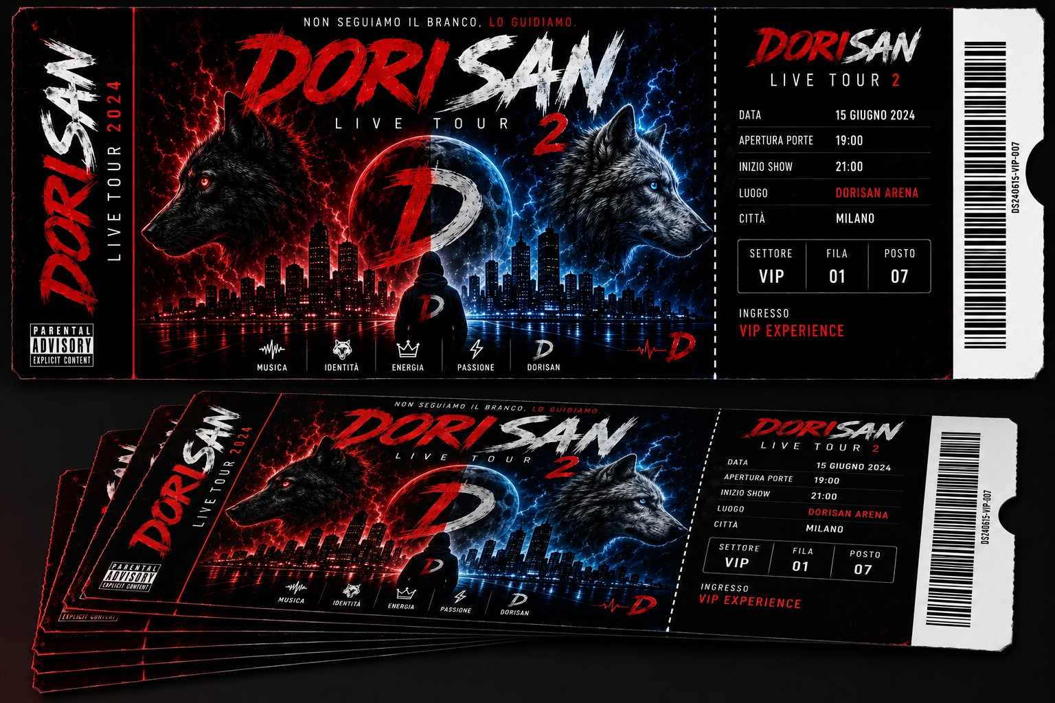 Biglietti live DoriSan per booking ed eventi