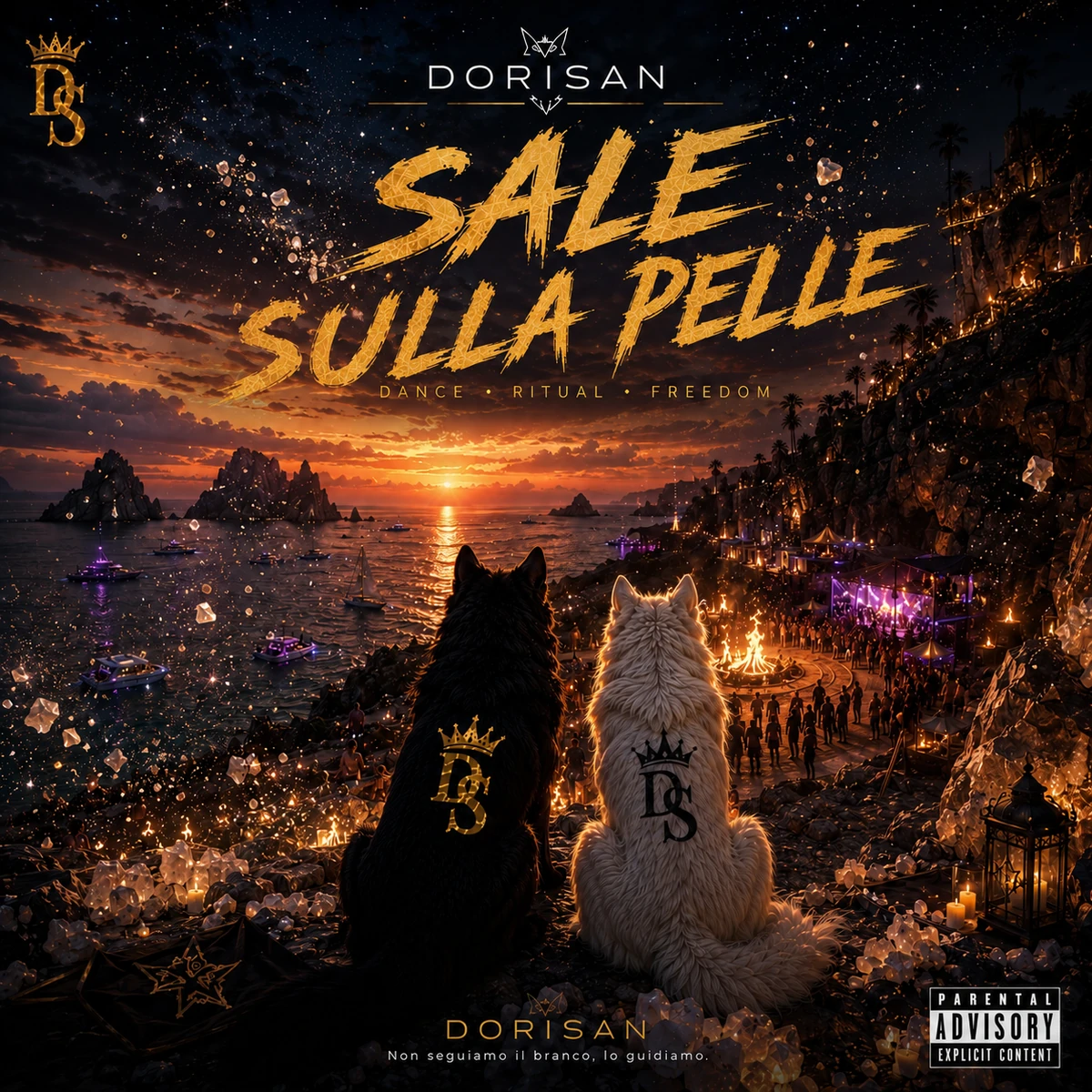 Copertina dell’album Sale sulla pelle
